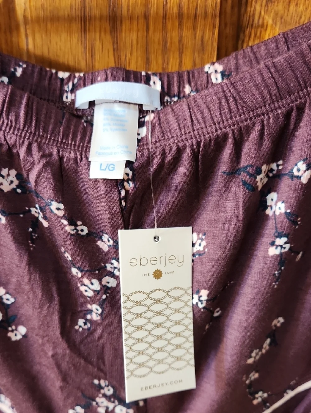 Eberjey Daisy Pajama Shorts - Picture 4 of 5